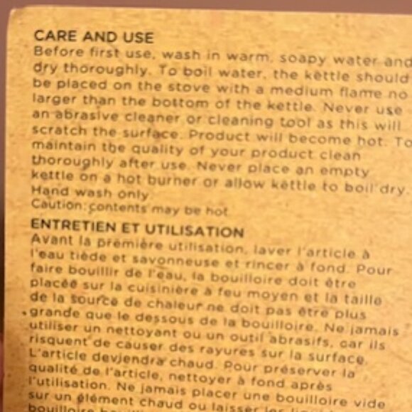 L'epicure Stainless Steel Kettle NWT - Picture 5 of 11